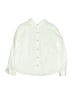 Zara Solid Ivory White Long Sleeve Button-Down Shirt Size 13 - 14 - photo 1