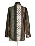 Shein 100% Polyester Print Brown Long Sleeve Blouse Size S - photo 2