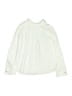 Zara Solid Ivory White Long Sleeve Button-Down Shirt Size 13 - 14 - photo 2