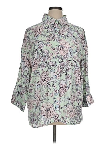 Cupio 3/4 Sleeve Blouse (view 1)