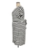 Chaps Stripes White Casual Dress Size XXL - photo 5