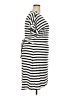 Chaps Stripes White Casual Dress Size XXL - photo 4