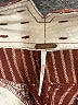 Free People 100% Cotton Stripes Brown Casual Pants Size 6 - photo 6