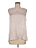 Vince. 100% Silk Ivory Sleeveless Silk Top Size M - photo 1