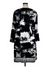Style&Co Graphic Black Casual Dress Size XL - photo 2