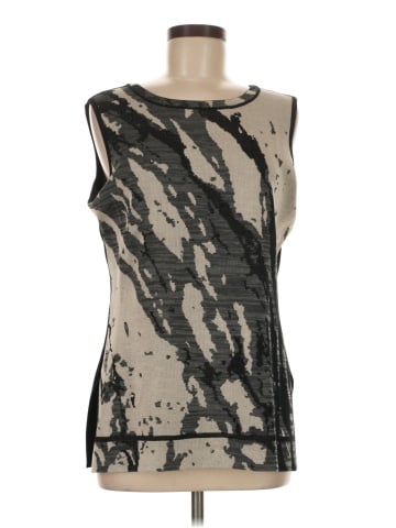 MING WANG Sleeveless Blouse (view 1)