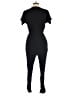 Silence and Noise 100% Rayon Solid Black Jumpsuit Size M - photo 2