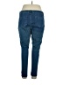 Serra Solid Blue Jeggings Size XL - photo 2