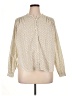 Gap Polka Dots Ivory Long Sleeve Blouse Size XL - photo 1