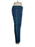 Serra Solid Blue Jeggings Size XL - photo 4