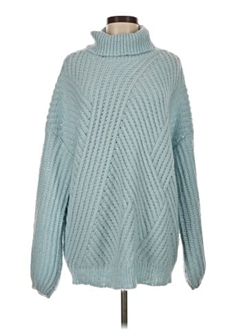 Line & Dot Turtleneck Sweater (view 1)