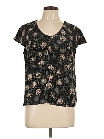Liz Claiborne Short Sleeve T-Shirt (view 1)