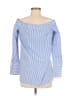 Rag & Bone 100% Cotton Blue 3/4 Sleeve Blouse Size M - photo 2