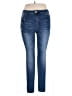 Harmony + Havoc Solid Blue Jeans Size 14 - photo 1