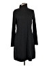 Title Nine Solid Black Casual Dress Size L - photo 1