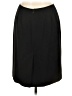 Anne Klein II 100% Polyester Solid Black Formal Skirt Size 12 - photo 2
