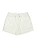IZOD Solid Ivory Shorts Size 6 - photo 1