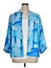 Southern Lady 100% Polyester Blue Kimono Size XL - photo 1