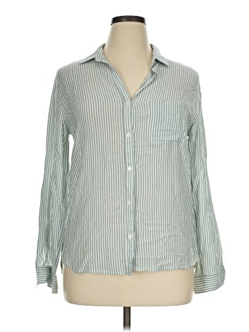 Velvet Heart Long Sleeve Button-Down Shirt (view 1)