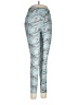 Laundry by Shelli Segal Print Blue Teal Active Pants Size M - photo 1