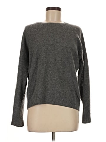 Skull Cashmere Pullover Sweater (view 1)