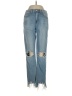 L'Agence Hearts Blue Jeans Size 26 waist - photo 1