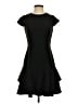 Eliza J Solid Black Cocktail Dress Size 2 - photo 1