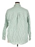 Universal Thread 100% Cotton Stripes Green Long Sleeve Button-Down Shirt Size XXL - photo 2