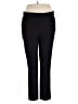 Anne Klein Solid Black Casual Pants Size XL - photo 1
