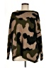 Debut 100% Acrylic Camo Brown Pullover Sweater Size M - photo 1