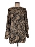 Max Mara Paisley Brown Long Sleeve Blouse Size 8 - photo 1