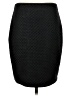 Max Studio 100% Polyester Argyle Black Formal Skirt Size S - photo 2