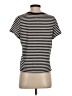 Hot Topic Stripes Black Short Sleeve Turtleneck Size S - photo 2