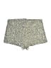 Forever 21 100% Polyester Tweed Silver Shorts Size M - photo 2