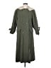 Petite Sophisticate Green Trenchcoat Size 2 Petite - photo 1