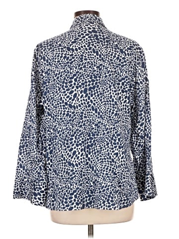 Foxcroft Long Sleeve Button-Down Shirt (view 2)