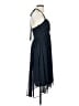 Zara Basic 100% Polyester Polka Dots Blue Cocktail Dress Size S - photo 4