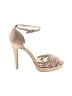 Audrey Brooke Gold Sandals Size 6 - photo 1