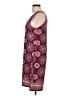 Max Studio Paisley Burgundy Casual Dress Size L - photo 5