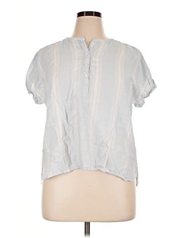 Caslon Short Sleeve Blouse (view 1)