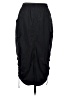 By Anthropologie Solid Black Casual Skirt Size 5 - photo 2