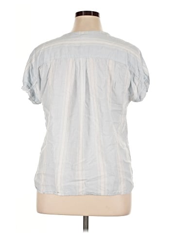 Caslon Short Sleeve Blouse (view 2)