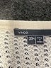 Vince. Houndstooth Ivory Cashmere Pullover Sweater Size XS - photo 7