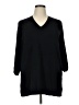 J.Jill Black Pullover Sweater Size XL - photo 1