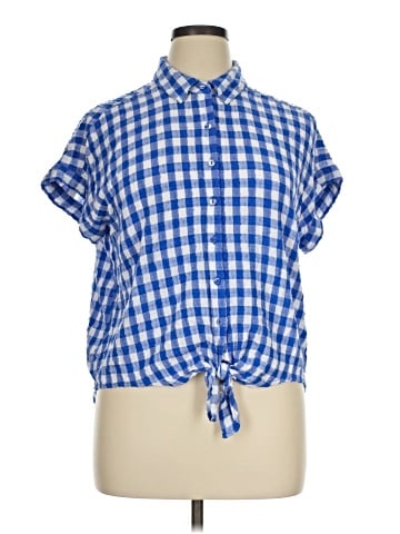 Jane and Delancey Short Sleeve Blouse (view 1)
