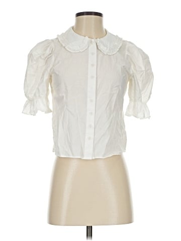 Paris Atelier & Other Stories Short Sleeve Blouse (view 1)