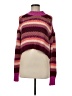 Free People Stripes Purple Pullover Sweater Size M (estimated) - photo 1