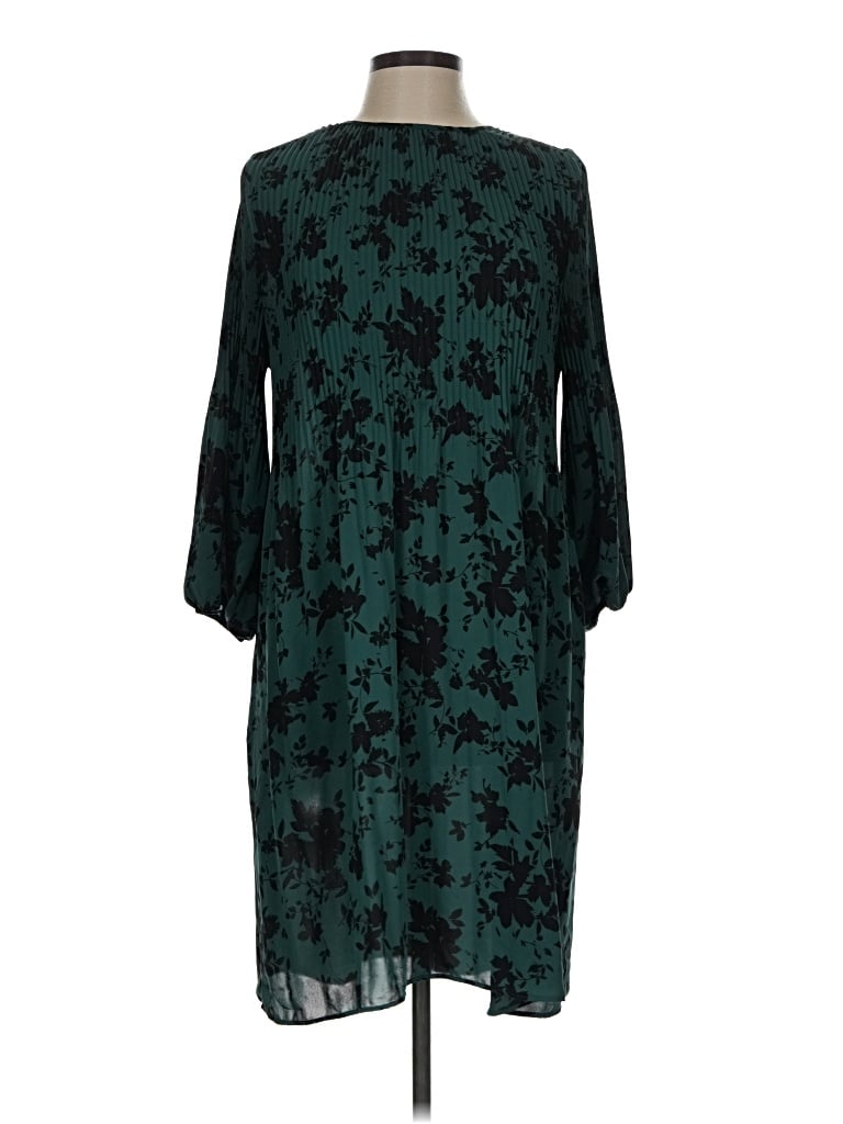 Pre-owned Jjill Casual Dress In Green