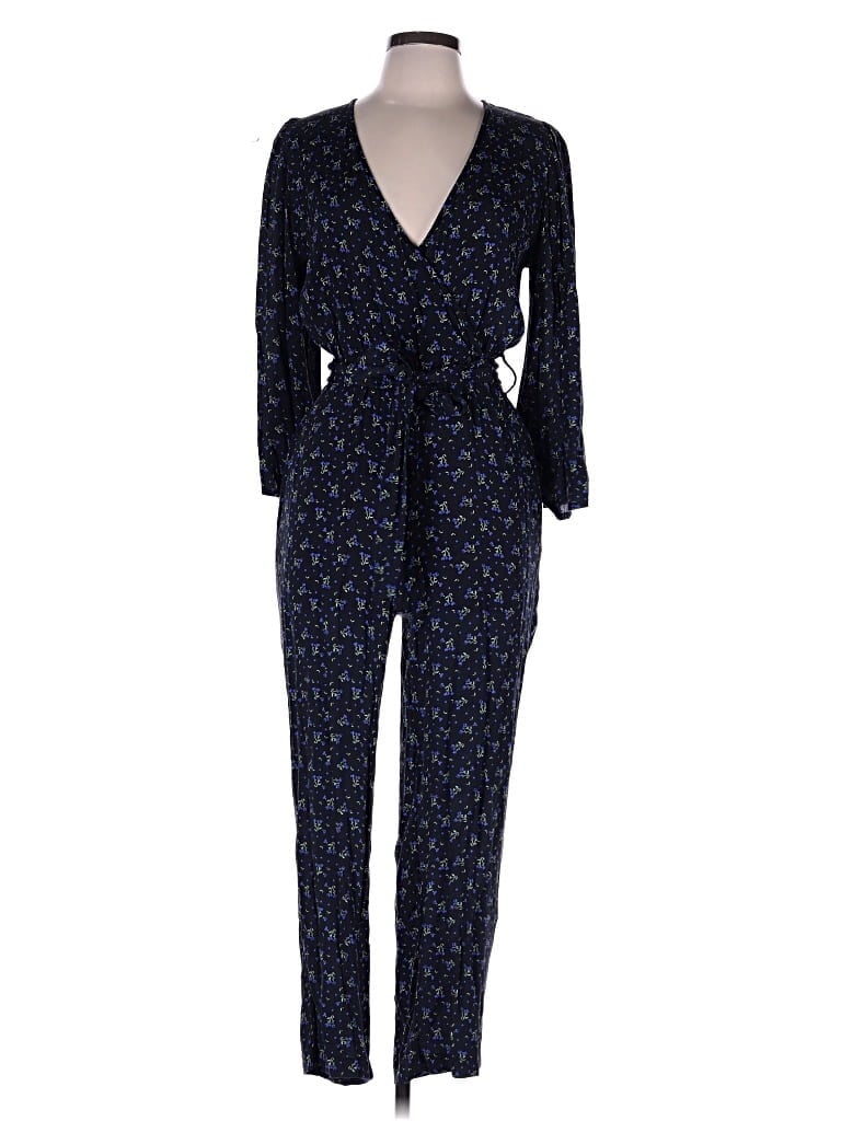 Pre-owned Olivaceous Jumpsuit In Blue