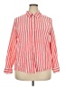 Universal Thread 100% Cotton Stripes Red Long Sleeve Button-Down Shirt Size XXL - photo 1
